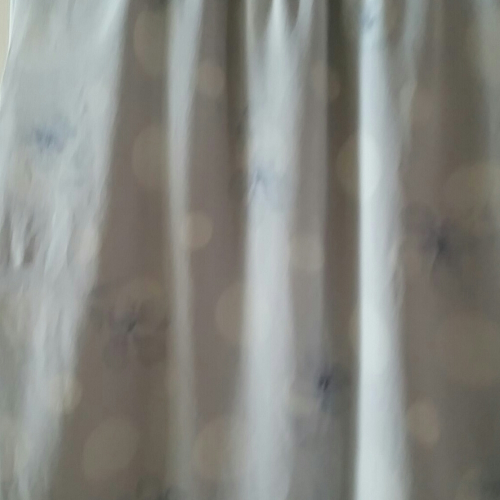 Liz Claiborne summer light blue A line silk top - Picture 3 of 5